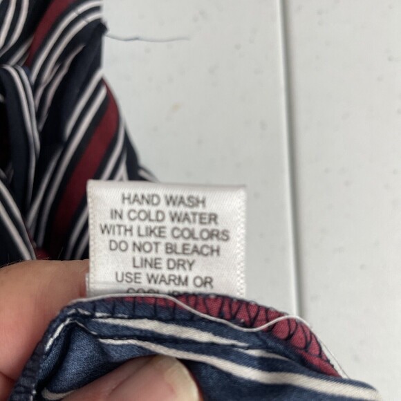 SPEED LIMIT Womens Elastic Waist Striped Balloon Sleeve Dress Plus Size 2X - Picture 4 of 8